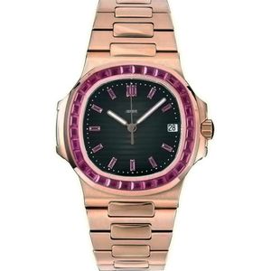 Najlepsze automatyczne zegarki dla mężczyzn Waterproof w kolorze diamentowym szkieletu ze stali nierdzewnej luksusowy klasyczny klasyczny elegancki męski nadgarstek WAT246G