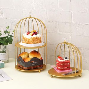 Bakeware Tools Gold Luxury Cake Stand Biscuit Candy Bar dessert Display Cooking Turntable Bakery Design Panificadora Home Products