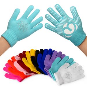 Ski Gloves Ice Figure Skating Wrist Training Warm Hand Protector Thermal Safety For Kids Adult Girl Boy Nonstick S M L 230909