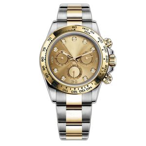 Moda TONA orologi designer Mens movimenti meccanici automatici orologio 40mm cinturino in acciaio inossidabile 904L movimento impermeabile orologio da polso uomo