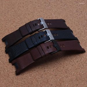 Watch Passs High Quality 32 17 mm oryginalna skóra z paskiem ze stali ze stali nierdzewnej dedykowane mężczyźni fit DZ4246 DZ1273B