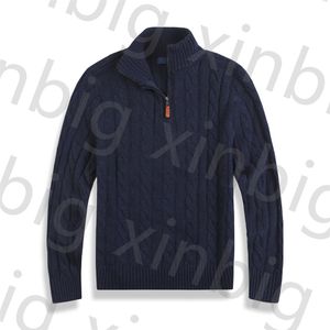 Ny ulltröja Mens Designer Knitwear Långärmad högkvalitativ höstvinter stickade kläder Ashion Sweatshirt Män varm M-XXL2740