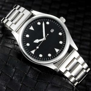 Nouvelle montre de mode hommes automatique mouvement à quartz étanche haute qualité montre-bracelet heure affichage de la main bracelet en métal simple luxe populaire montre bande d'acier 028