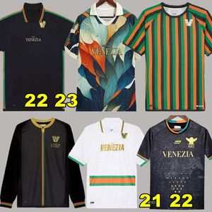 21 22 23 24 Venezia FC Soccer Jerseys home Black Away White Third 4th Red 10# ARAMU 11# FORTE Venice 2023 2024BUSIO 27# Football Shirts 3rd Adukt MEN Kids Kit Uniforms