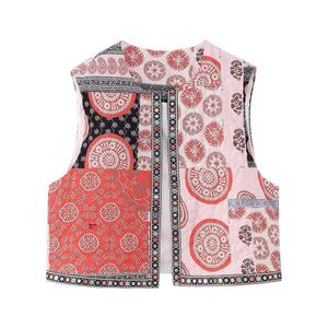 Summer Style Womens Clothing Quilted And Colored Vest