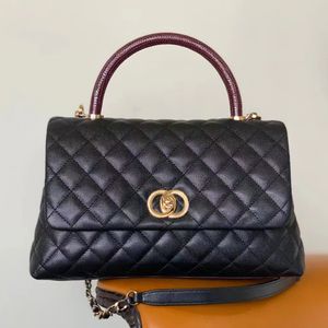 Cocohandle Designer Bag Totes Luxury Handväskor Kvinnors modete med handtag Lady Multi-funktion stor kapacitet Kaviar dubbla bokstäver 2 c s kedjor julklapp