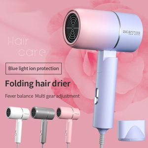 Saç kurutucular taşınabilir anyon kurutucu yüksek ışık modelleme ev ısıtma soğutma havası katlanabilir ekran şezlong saç kurutma makinesi 230909