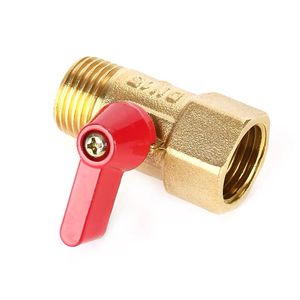 Free shipping Size-1/2" DN15 Brass Plumbing Pipe Fittings Inside and outside whorl ball valve Hot and cold water valve gasoline liquid valve