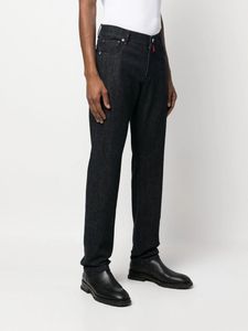 Jeans Mens Designer Kiton Straight-leg Jeans New Style Spring Autumn Long Pants for Man Denim Trousers