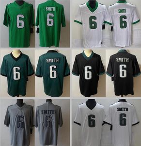 Devonta Smith Stitched Football Jerseys 1 Jalen Hurts Men own Youth S-3XL Green White Home Away Jersey