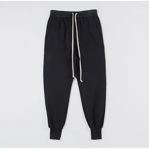 Men's Pants American Pure Colour Casual Streetwear Techwear Man Women's Men Trousers Sweatpants