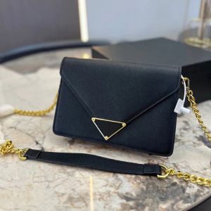 Hot 9A Designer Envelope Påsar Handväskor Pochette Felicie Kvinnor Vintage axelväska hobo Koppling plånbok lyxiga crossbody guldkedjemynt