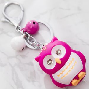 Plush Keychains Keychain Creative Owl Cute Animal Key Pendant Student Gift Party Födelsedagspresenter för barn Bag Charms 230911