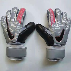 Size 8 9 10 adult brand Goalkeeper Gloves with fingersave protection bar Latex Soccer Goalie Football Luvas Guantes242h