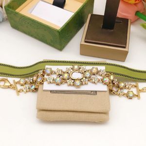 Charm Colored Diamond Bracelets Luxury Designer Jewelry G Bracelet For Women Gold Chains With Box key cuff bangle Wedding Gifts 2309116XQ-M
