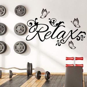 Duvar Çıkartmaları Kelebek Sticker Relecir Gym Banyo Ofis Güzellik Salon Spa İlham Alıntı Çıkış Çocuk Odası Ev Dekor