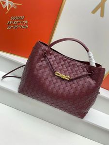 2023 new style old money style high-end woven bag large capacity Andiano handbag luxury fashion handbag versatile bag designer bag S05022 Charming old handbag