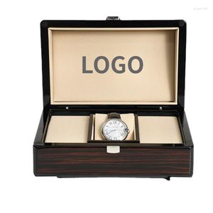 Uhrenboxen, kostenlose Gravur von Logo oder Text, wenn PP Whit Card Bag Case Piano Standard Paint Gift Display Holzbox Relogero Organizador