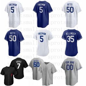 Custom Mens Mulheres Juventude Mookie Betts Jerseys de Beisebol Freeman Bellinger Dodgers Trevor Bauer Clayton Kershaw Julio Urias Justin Trea Turner Walker Buehler Taylor