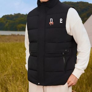 Gilet da uomo Capispalla da uomo Cappotti Piumino classico da uomo Gilet Parka Cappotto Parka capispalla autunno piumino designer gilet in pelle da motociclista Colletto corto