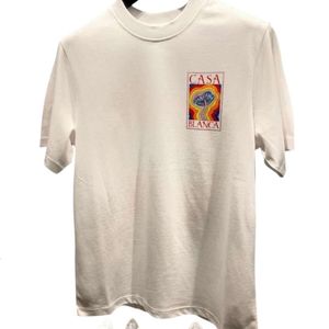Designers T-shirtsT Men's Shirts Designer Tees Rainbow Mushroom Letter Print Short Sleeve Tops Cotton Loose Men Women Shirt