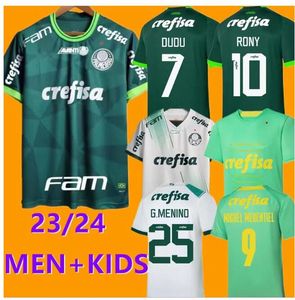 Camisas de futebol palmeiras 2023 2024 Dudu Rony G.Gomez Palmeira Futebol camisas G. Danilo Menino Giovani R.Veiga Danilo Endrick Jersey 23 24 Jogador Versão S-2xl 666