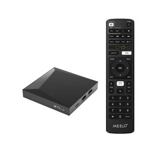 XTV Air med BT Remote Den senaste modellen TV -låda 4K -spelare Android 11 2GB RAM 16GB ROM 5G Dual WiFi Set Top Box