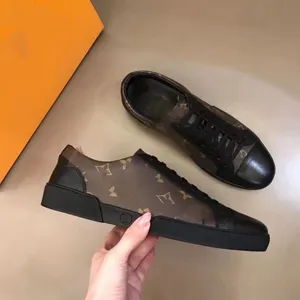 Rivoli Sneakers męskie buty swobodne buty luksusowy designerka duża wzór Damier skórzane motywy kwiatowe trener kwiatowy Trenery US12 04