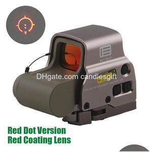 558 Holographic Red Dot Scope Coating Lens Tactical Hunting Rifle Sight Reflex T-Dot Optics With 20Mm Mount Aluminum Alloy Drop Delivery