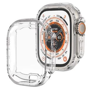 2024 Ny Luxury Quality Smartwatch för Watch Ultra 2 Series 9 49mm Smart Watch Marine Strap Smartwatch Sport Watch Wireless Charging Strap Box Protective Cover Case