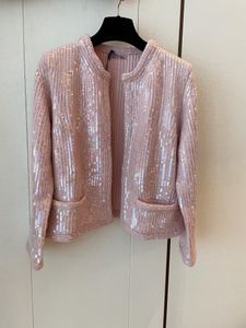 Women's Sweaters Beaded cardigan with hand sewn beaded design, sparkling binding