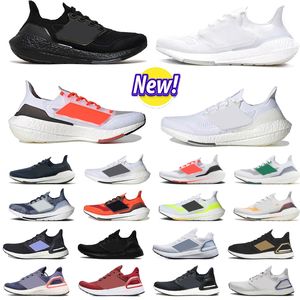 Runner Ultraboosts 20 UB Uomo Scarpe sportive casual Trainer 6.0 4.0 5.0 7.0 Ultra Core Triple Nero Bianco Blu solare metallizzato Tech Indigo Viola Dash Grigio Scarpe da ginnastica da esterno