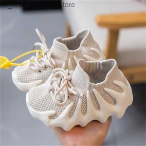 Çocuklar atletik açık yürümeye başlayan çocuklar bebek yumuşak konfor gündelik dantel nefes alabilen spor ayakkabılar çocuk erkek kızlar tasarımcı ayakkabı q230911