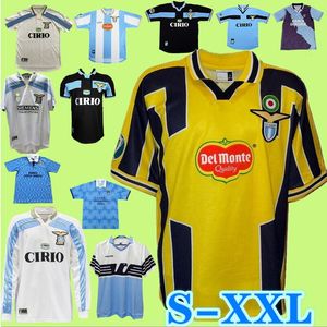 azio Retro soccer jerseys 89 90 91 92 95 98 99 00 01 NEDVED SIMEONE SALAS GASCOIGNE S.CONSEICAO football shirt VERON STANKOVIC CRESPO NESTA 89 90 91 92 93 95 98 99 00 100TH