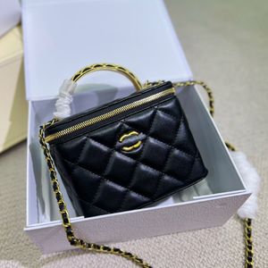 Novo designer sacos de cosméticos de alta qualidade das mulheres saco de maquiagem de higiene pessoal bolsa de viagem mini caixa casos senhora bolsas de luxo