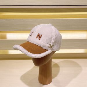 Designer moda carta cashmere boné de beisebol masculino feminino ajustável inverno pico bonés casquette chapéu na moda chapéus