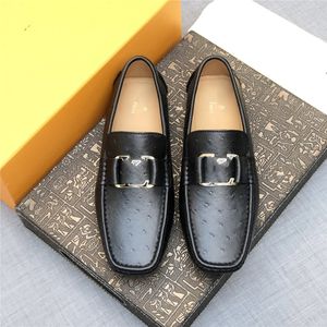 12model Designer Man Shoes Leather Genuine Summer Mens Moccasin Shoes Fashion Leather Loafer Shoes Men Luxury Big size 38-46 Male Casual Footwear