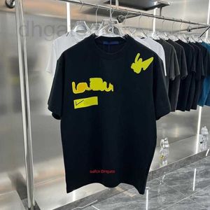 Herren-T-Shirts, Designer-Luxus-Sweatshirt für Männer und Frauen, 3D-gedruckte Liebhaber, Rundhalsausschnitt, Baumwolle, lässige Buchstaben, Handtuch, bestickt, kurzärmelige T-Shirts 47Y9