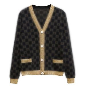 여자 스웨터 가디건 패션 긴 소매 니트웨어 여성 캐주얼 브랜드 디자이너 스웨터