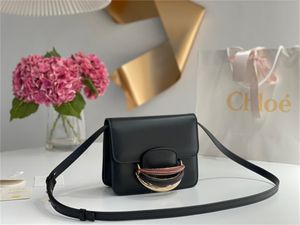 borsa con patta di design borsa di lusso marrone borsa a marsupio borsa a mezzaluna pochette casual regalo unico di San Valentino