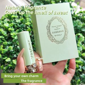 Solid Perfume perfumy balsam mężczyźni kobiety lekkie zapachy długotrwały naturalny świeży dezodorant Portable Mini Body Prezent 230911