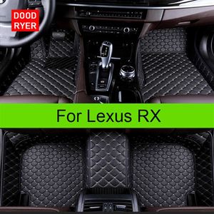 Doodryer Car Floor Mats for Lexus RX 350 450H 300 270 200T Foot Cooche Accee Carpets 0929265Z