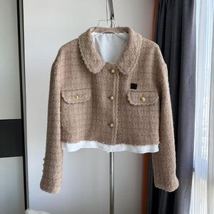 Kurtki damskie Wczesna jesień płaszcz krótkometrażowy Mała design redukcja wiek słodki oddech chaquetas para mujer elegante