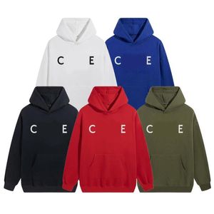 Hoodies Sweatshirts Erkek Tasarımcı Hoodie Mektuplar Marka Marka Vahşi High Street Sıradan Amerikan Gevşek Çift Kapşonlu Kazak Casula CO276J