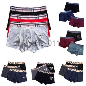 Underpants Mens Underwear Designers B Moda Boxer Respirável Boxer Mans Underpants Carta Clássica Sexy Cintura Apertada Homens Underwear X0911