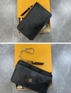 5A M69431 titular da carteira de carteira Recto verso designer moda feminina mini zippy organizador carteira de moeda de bolsa de bolsa de cinto de cinto de charme da bolsa
