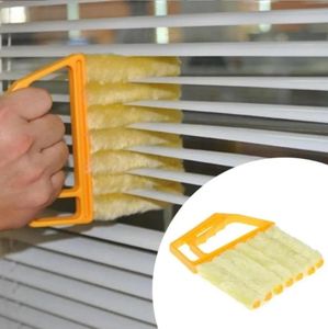 Pencere Temizleme Fırçası Klima Duster Temizleyici ile Yıkanabilir Venedik Kör Bıçak Temizleme Bez oluk pencereler Temizlik Toptan