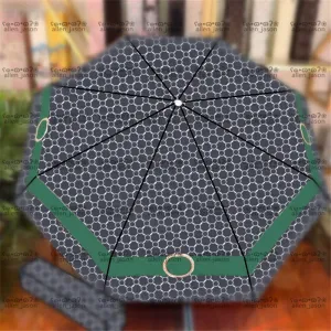 Designer paraply mode hipster paraplyer hipster automatisk vikbar lyxig paraplyer utomhus resedesigner multifunktion sol 2391x1d