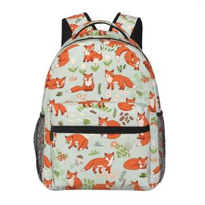 Ryggsäck Cartoon Forest Fashion Boys Girls School Bag for Teenage Student Book