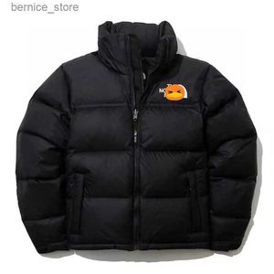 Herrparkas nf jackor för kvinnor med huva män puffer jacka designer parka duck ner kappa vattenreprident finish ytterkläder kausal man hoody prinlc6 q230911